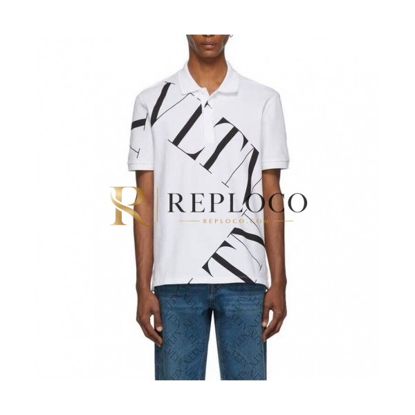 ✨[발렌티노]Valentino 2020 Mens Cotton Polo Short Sleeved Tshirts - 발렌티노 2020 남성 코튼 폴로 반팔티 Val0335x.Size(s - 2xl).화이트