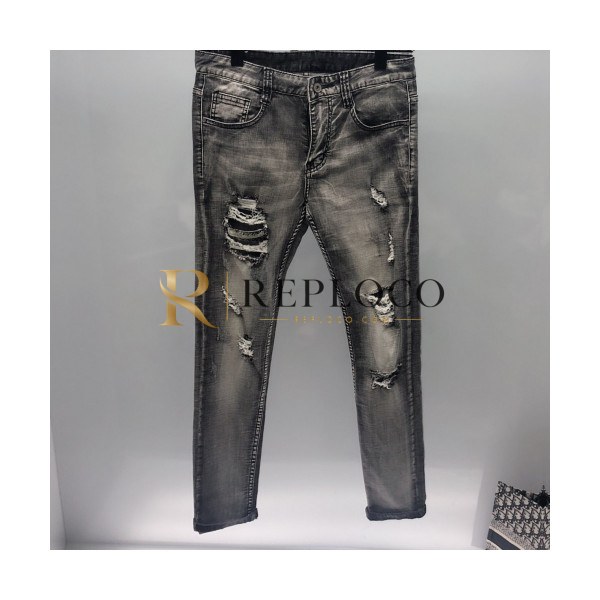 ✨Armani 2019 Mens Steel Logo Slim Fit Denim Pants - 알마니 남성 스틸 로고 슬림핏 데님 팬츠 Arm0220x.Size(29 - 38).블랙