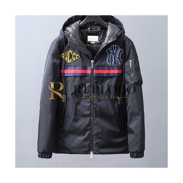 ✨[구찌]Gucci 2020 Mens Logo Casual Duck Down Padding - 구찌 2020 남성 로고 캐쥬얼 덕다운 패딩 Guc03140x.Size(m - 3xl).블랙