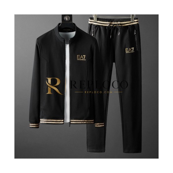 ✨[알마니]Emporio Armani 2020 Mens Cotton Training Clothes&Pants - 알마니 2020 남성 코튼 트레이닝복&팬츠 Arm0588x.Size(m - 4xl).블랙