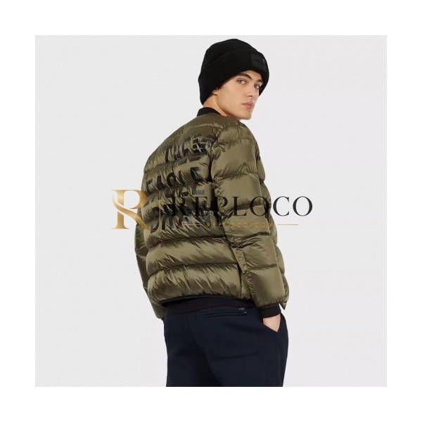 ✨[매장판]Armani 2019 Mens Logo Goose Down Padding - 알마니 2019 남성 로고 구스다운 패딩 Arm0413x.Size(s - xl).그린