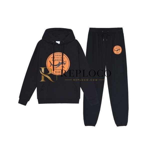 ✨[버버리]Burberry 2020 Mens Logo Casual Training Clothes&Pants - 버버리 2020 남성 로고 캐쥬얼 트레이닝복&팬츠 Bur04112x Size(xs - l) 블랙