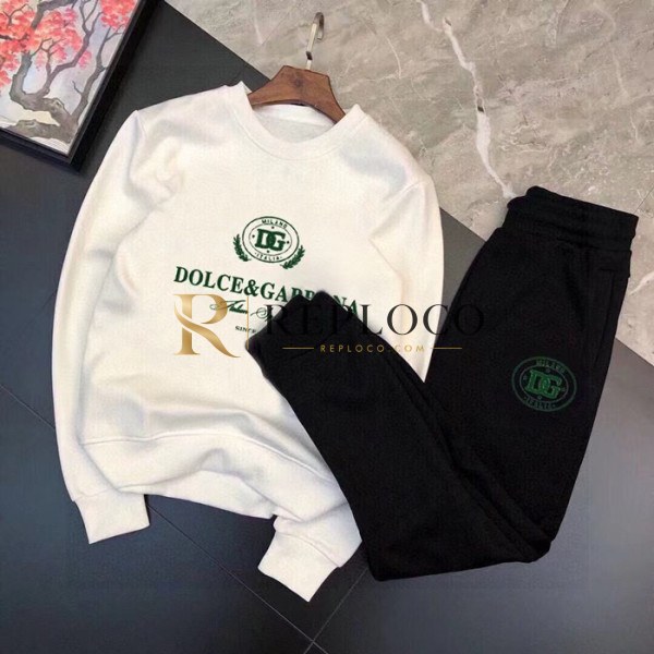 ✨[돌체앤가바나]Dolce&Gabbana 2025 Mens Casual Training Clothes&Pants - 돌체앤가바나 2025 남성 캐쥬얼 트레이닝복&팬츠 Dol0269x.Size(m - 5xl).화이트