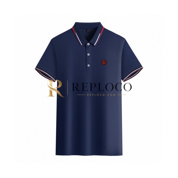 ✨[에르메스]Hermes 2020 Mens Silket Short Sleeved Polo Tshirts - 에르메스 2020 남성 실켓 폴로 반팔티 Her0497x.Size(m - 4xl).네이비