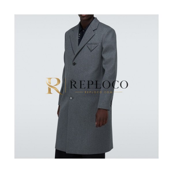 ✨Bottega veneta Mens Casual Trench Coats Gray - 보테가베네타 2021 남성 캐쥬얼 트렌치 코트 Bot0144x Size(m - 3xl) 그레이