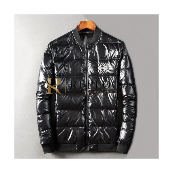 ✨Loewe 2019 Mens Logo Duck Down Padding - 로에베 2019 남성 로고 덕다운 패딩 Loe0095x.Size(m - 3xl).블랙