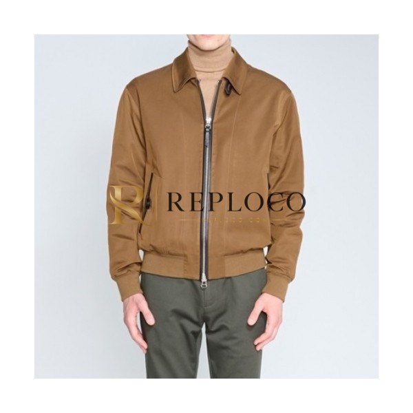 ✨Tom Ford Mens Logo Casual Leather Jacket Camel - 톰포드 2021 남성 로고 캐쥬얼 자켓 Tomf0024x Size(m - 2xl) 카멜