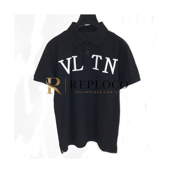 ✨[발렌티노]Valentino 2020 Mens Cotton Polo Short Sleeved Tshirts - 발렌티노 2020 남성 코튼 폴로 반팔티 Val0360x.Size(m - 2xl).블랙