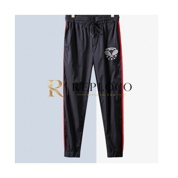 ✨[톰브라운]Thom Browne 2020 Mens Casual Training Pants - 톰브라운 2020 남성 캐쥬얼 트레이닝 팬츠 Tho0856x.Size(m - 3xl).블랙