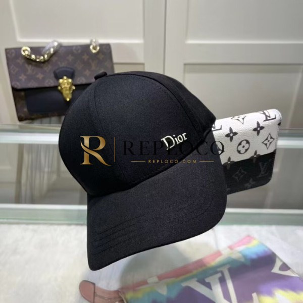 ✨Dior 2024 Mm / Wm Cap - 디올 2024 남여공용 모자 DIOM0052, 블랙