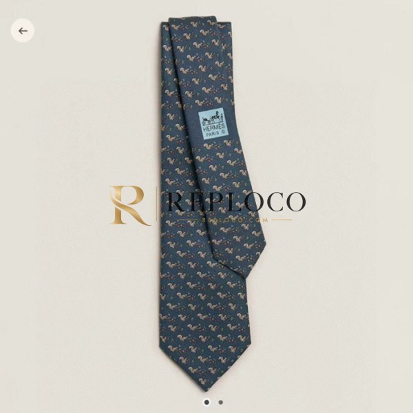 ✨Hermes Mens Necktie Navy -에르메스 남성용 넥타이 HE0006