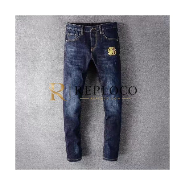 ✨Burberry 2019 Mens Business Classic Denim Pants - 버버리 2019 남성 비지니스 클래식 데님 기모 팬츠 Bur01597x.Size(28 - 38).블루