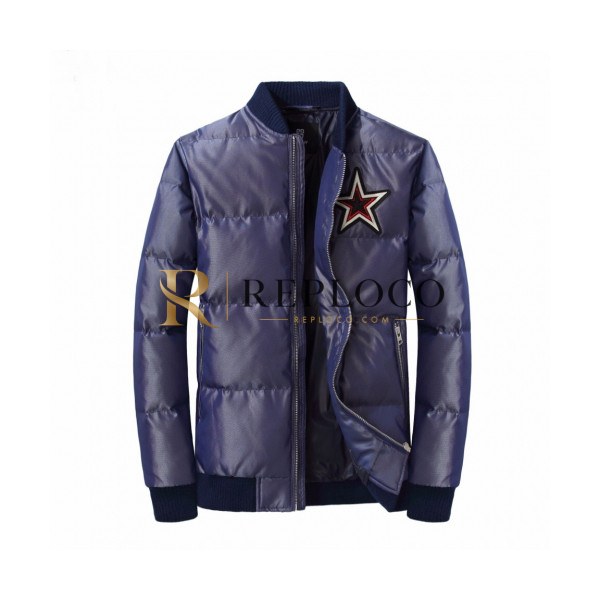 ✨Givenchy 2019 Mens Patch Logo Down Padding - 지방시 2019 남성 패치 로고 다운패딩 Giv0216x.Size(m - 2xl).블루