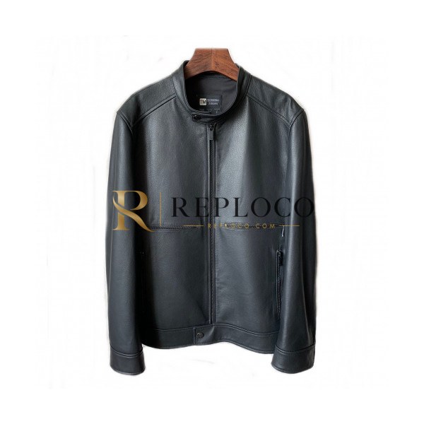 ✨Ermenegildo Zegna 2019 Mens Business Leather Jacket - 에르메네질도 제냐 2019 남성 비지니스 가죽 자켓 Zeg0132x.Size(m - 3xl).블랙