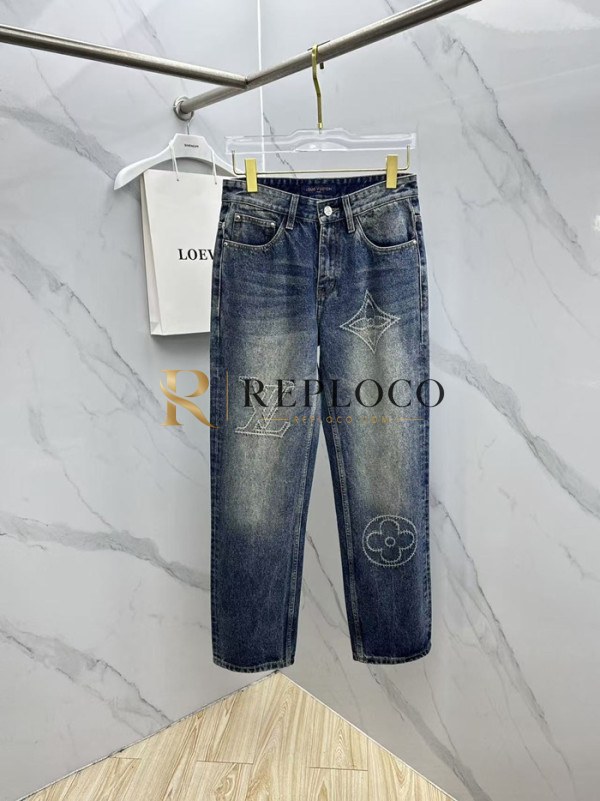 ✨[루이비통]Louis vuitton 2026 Mens Monogram Casual Pants - 루이비통 2026 남성 모노그램 캐쥬얼 팬츠 Lou02562x.Size(30 - 38).네이비
