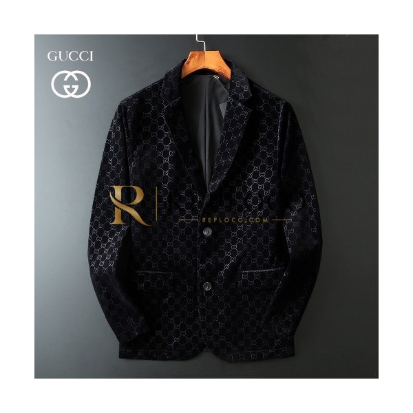 ✨[구찌]Gucci 2020 Mens Casual Logo Suit Jackets - 구찌 2020 남성 캐쥬얼 로고 슈트 자켓 Guc03049x.Size(m - 4xl).블랙
