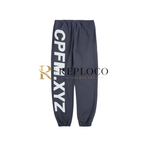 ✨Kanye west 2019 Mens Logo Oversize Cotton Pants - 카니예 웨스트 2019 남성 로고 오버사이즈 코튼 팬츠 Kany0033x.Size(s - xl).다크그레이