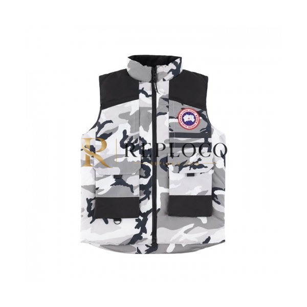 ✨Canada Goose 2020 Mm/Wm Logo Duck Down Padding Vest - 캐나다구스 2020 남/녀 로고 덕다운 패딩조끼 Can0339x.Size(xs - 2xl).그레이