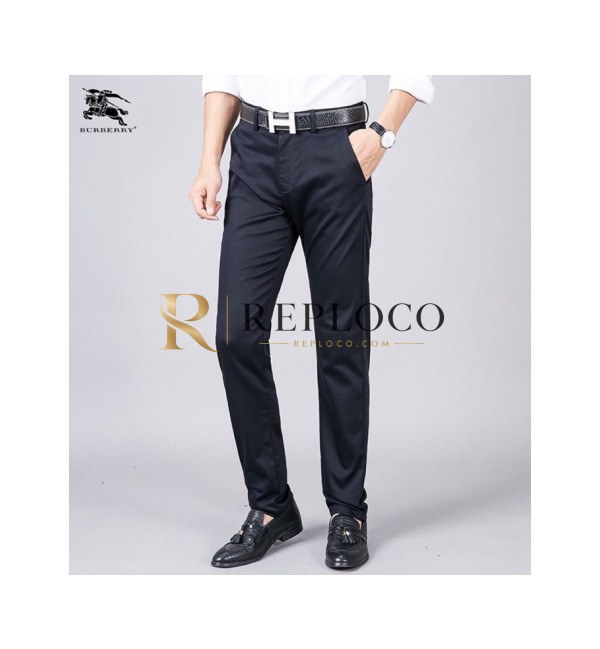 ✨Burberry 2019 Mens Business Classic Cotton Pants - 버버리 2019 남성 비지니스 클래식 코튼 팬츠 Bur01606x.Size(29 - 38).2컬러(블랙/네이비)
