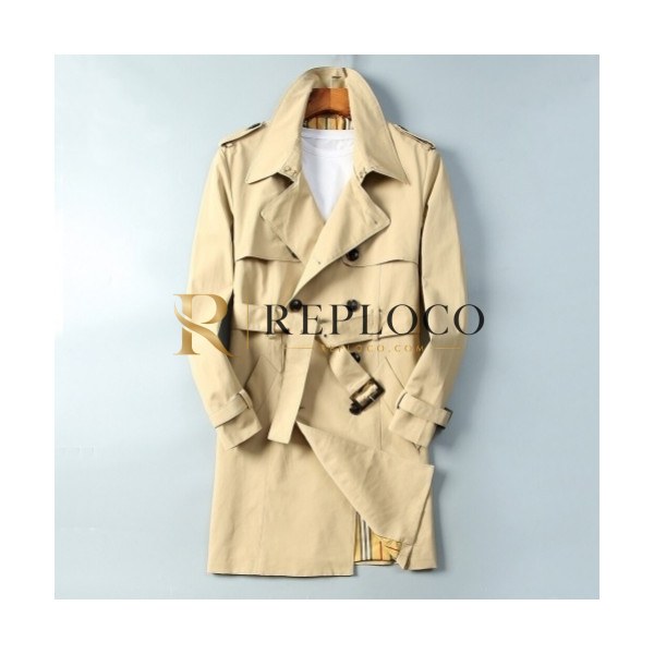 ✨[버버리]Burberry 2020 Mens Vintage Cotton Trench Coats - 버버리 2020 남성 빈티지 코튼 트렌치 코트 Bur01967x.Size(m - 2xl).베이지