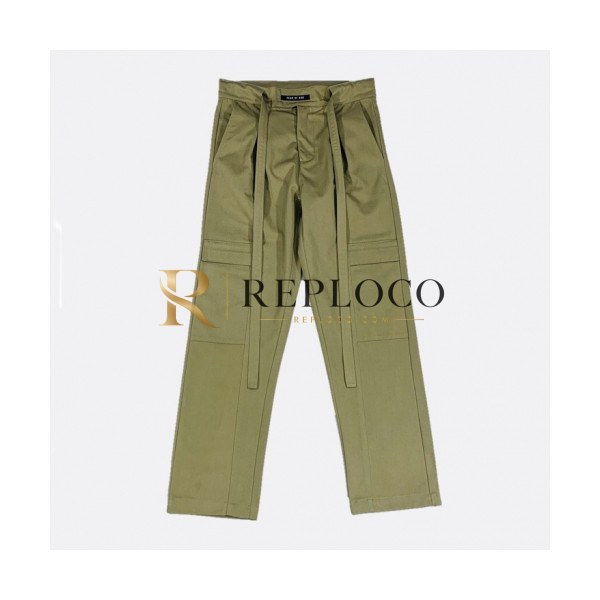 ✨Fear of god 2019 Mens Logo Modern Casual Pants - 피어오브갓 2019 남성 로고 모던 캐쥬얼 팬츠 Fea0055x.Size(s - xl).카키