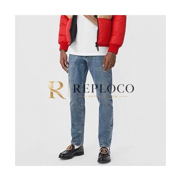 ✨[버버리]Burberry 2020 Mens Business Classic Denim Jeans - 버버리 2020 남성 비지니스 클래식 청바지 Bur02832x.Size(29 - 38).블루