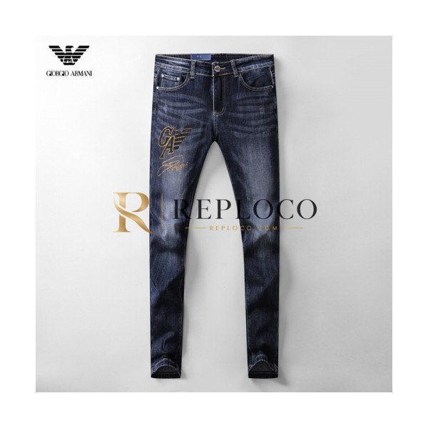 ✨[알마니]Armani 2020 Mens Business Classic Denim Jeans - 알마니 2020 남성 비지니스 클래식 데님 청바지 Arm0765x.Size(29 - 38).블루