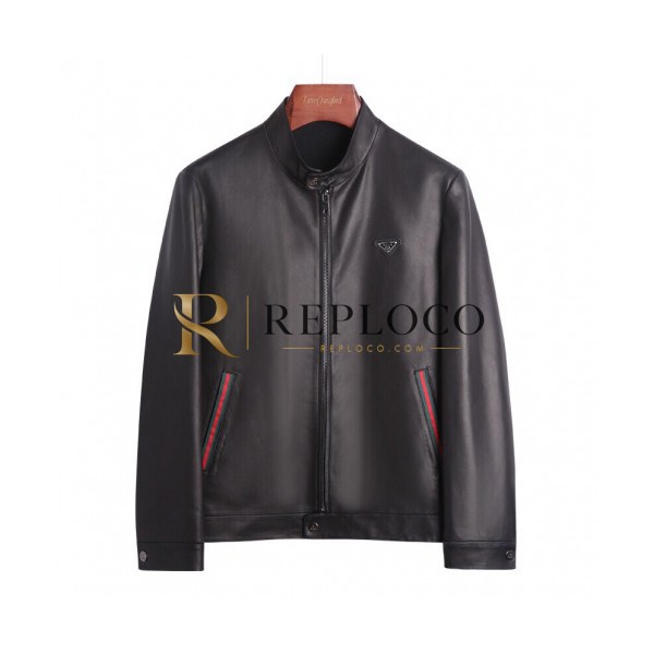 ✨Gucci 2019 Mens Logo Casual Sheep-skin Jacket - 구찌 2019 남성 로고 캐쥬얼 양가죽 자켓 Guc01385x.Size(m - 3xl).블랙