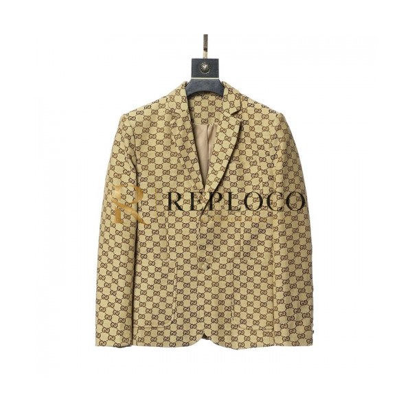 ✨Gucci Mens Casual Logo Suit Jackets Camel - 구찌 2021 남성 캐쥬얼 로고 슈트 자켓 Guc04122x Size(m - 3xl) 카멜