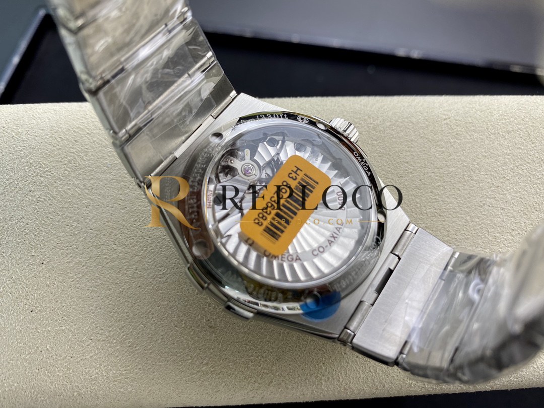 VS 공장 오메가 컨스텔레이션 38mm 스테인리스 스틸 실버 다이얼 123.10.38.21.02.001 1:1 슈퍼클론 단동 DD8500 무브먼트 - 이미지 9