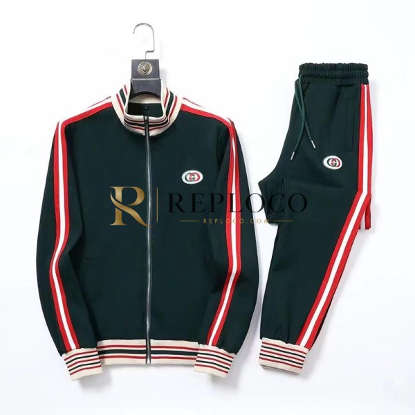 ✨[구찌]Gucci 2023 Mens Logo Casual Training Clothes - 구찌 2023 남성 로고 캐쥬얼 트레이닝복 Guc03272x.Size(m - 3xl).블랙