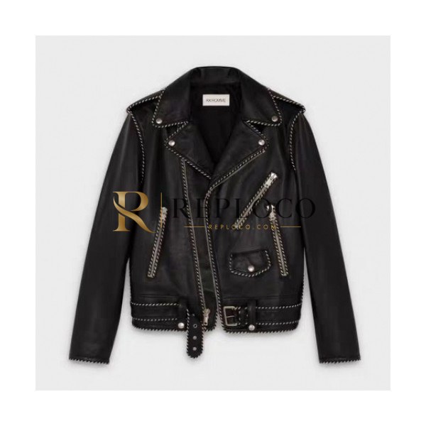 ✨Celine Mens Leather Jacket - 셀린느 남성 가죽 자켓 - cel54x