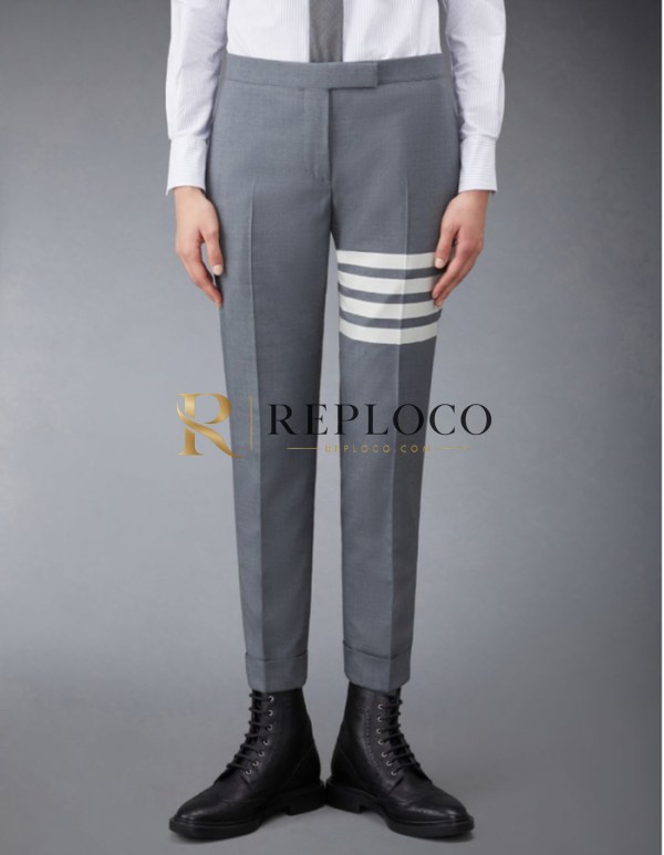 ✨[톰브라운]Thom Browne 2023 Mens Business Cotton Slacks - 톰브라운 2023 남성 비지니스 코튼 슬랙스 Tho01085x.Size(30 - 38).그레이