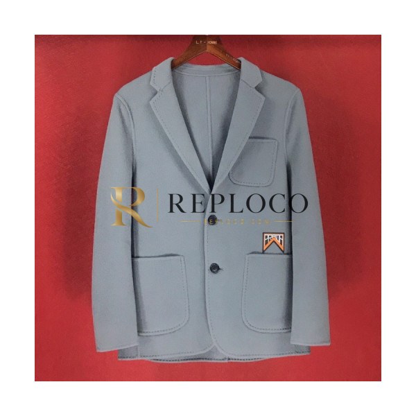 ✨Prada 2019 Mens Business Cashmere Suit Jacket - 프라다 2019 남성 비지니스 캐시미어 슈트 자켓 Pra0870x.Size(m - 2xl).그레이