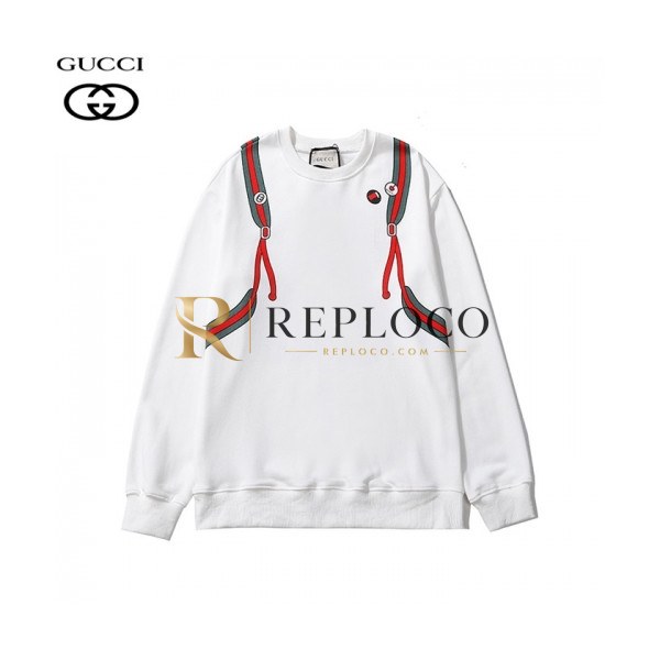 ✨[구찌]Gucci 2020 Mm/Wm Logo Crew-neck Cotton Tshirts - 구찌 2020 남/녀 로고 코튼 크루넥 코튼 긴팔티 Guc03128x.Size(m - 2xl).화이트