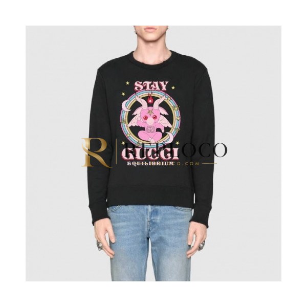 ✨[구찌]Gucci 2020 Mm/Wm Logo Crew-neck Cotton Tshirts - 구찌 2020 남/녀 로고 코튼 크루넥 코튼 긴팔티 Guc03101x.Size(s - l).블랙