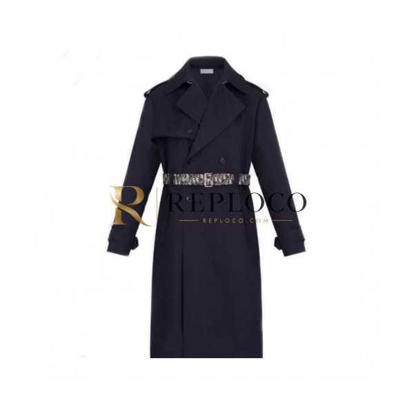 ✨Dior 2020 Mens Business Basic Cotton Trench Coats - 디올 2020 남성 비지니스 베이직 코튼 트렌치 코트 Dio0518x.Size(m - 2xl).네이비