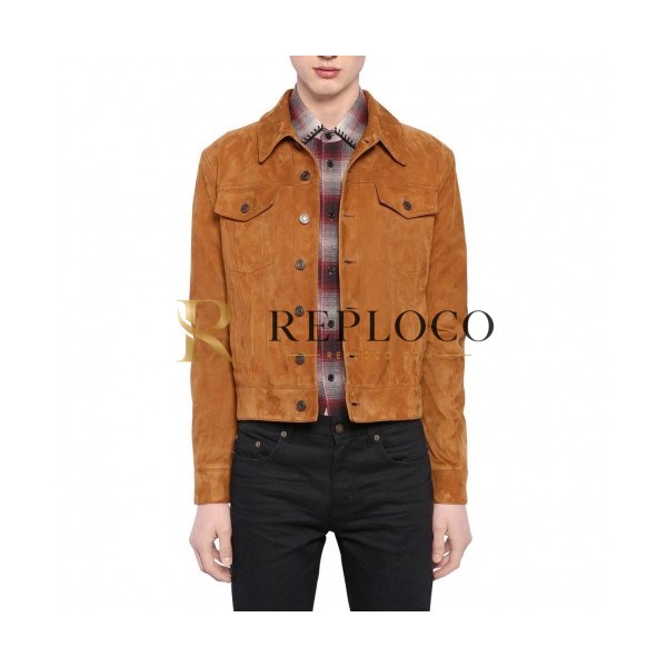 ✨[1:1]Saint Laurent 2020 Mens Classic Leather Jackets - 입생로랑 2020 남성 클래식 가죽 자켓 Ysl0080x.Size(m - 2xl).3컬러(블랙/옐로우/브라운)