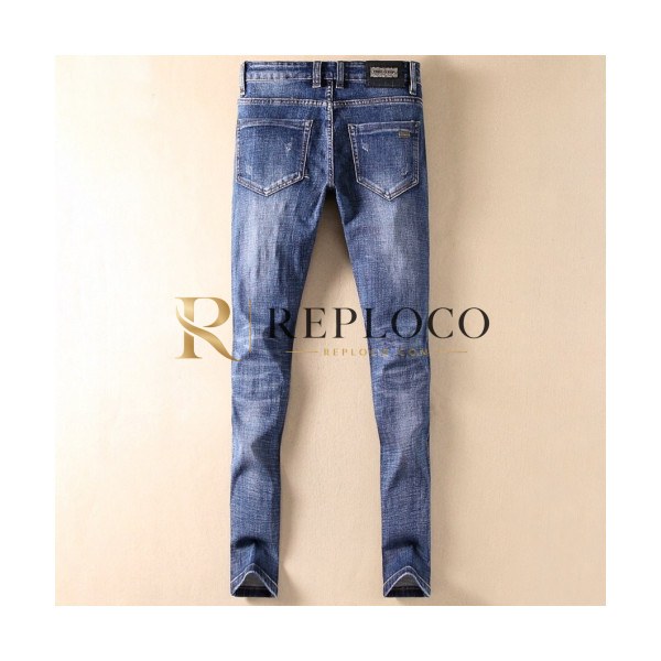 ✨Philipp plein 2019 Mens Denim Pants - 필립플레인 2019 남성 데님 팬츠 Phi0065x.Size(29 - 40).블루