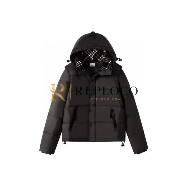 ✨Burberry Mm/Wm Casual Duck Down Padding Black - 버버리 2021 남/녀 캐쥬얼 덕다운 패딩 Bur04207x Size(s - 2xl) 블랙