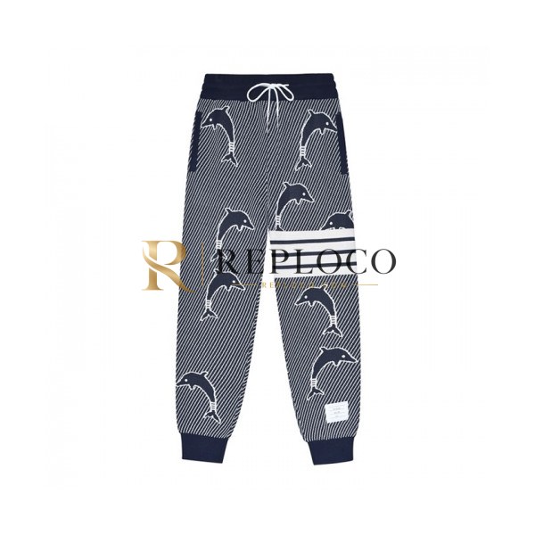 ✨Thom Browne Mens Casual Training Pants Navy - 톰브라운 2021 남성 캐쥬얼 트레이닝 팬츠 Tho01422x Size(xs - xl) 네이비