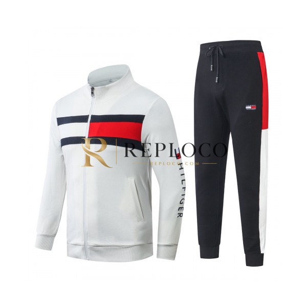 ✨[토미]Tommy 2020 Mens Logo Silket Training Clothes&Pants - 토미 2020 남성 로고 실켓 트레이닝복&팬츠 Tom0020x.Size(m - 3xl).화이트