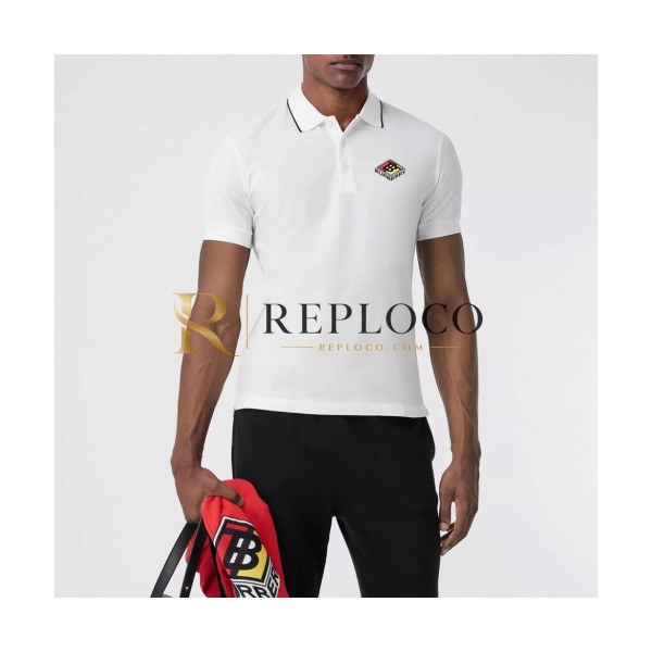✨[버버리]Burberry 2020 Mens Logo Cotton Polo Short Sleeved Tshirts - 버버리 2020 남성 로고 코튼 폴로 반팔티 Bur01884x.Size(m - 2xl).화이트
