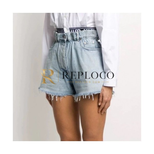 ✨Miumiu Ladies Short Pants - 미우미우 여성 캐쥬얼 반바지 - miu0199x