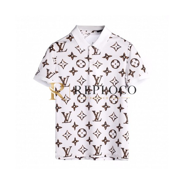 ✨[루이비통]Louis vuitton 2020 Mens Logo Cotton Short Sleeved Polo Tshirts - 루이비통 2020 남성 로고 코튼 폴로 반팔티 Lou02023x.Size(m - 3xl).화이트