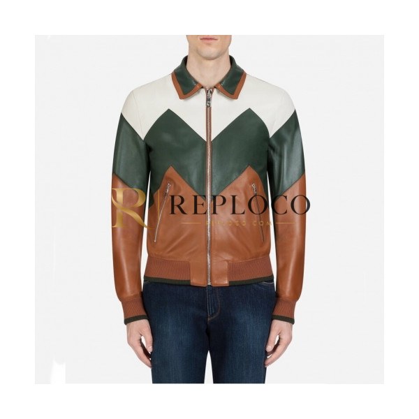 ✨Dior 2020 Mens Logo Modern Casual Leather Jackets- 디올 2020 남성 로고 모던 캐쥬얼 가죽 자켓 Dio0802x.Size(m - 3xl).브라운