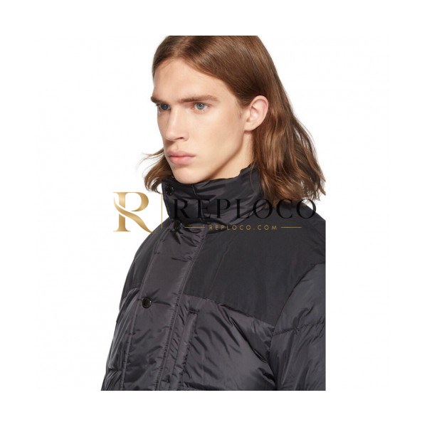 ✨Burberry 2019 Mm/Wm Logo Down Padding - 버버리 2019 남자 로고 다운 양면패딩 Bur01064x.Size(s - l).블랙