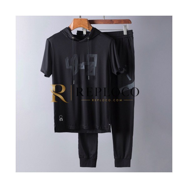 ✨Y3 2019 Mens Casual Logo Cotton Short Sleeved Training Clothes - 요지야마모토 남성 캐쥬얼 로고 코튼 반팔 추리닝 Y3/0025x.Size(m - 3xl).블랙