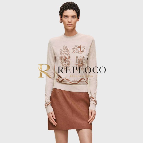 ✨에르메스 여성 라운드 스웨터