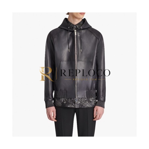 ✨Berluti 2020 Mens Casual Leather Jackets - 벨루티 2020 남성 캐쥬얼 가죽 자켓 Ber0023x.Size(m - 3xl).블랙